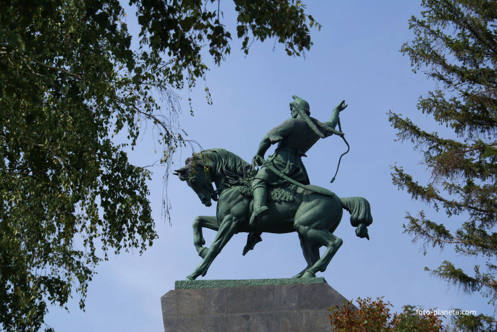 Памятник Салавату Юлаеву Уфа (Республика Башкортостан