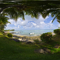 Le Canonnier Hotel. Beach