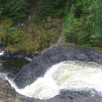 Нижний каскад водопада Кивач