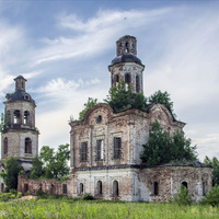 Церковь Дмитрия Солунского в с. Пантыл