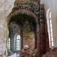 часть интерьера Вознесенской церкви в с. Сырчаны