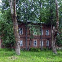 Один из корпусов каменной (когда-то земской и до сих пор действующей) больницы в с. Филиппово