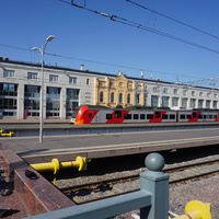 Финляндский вокзал.