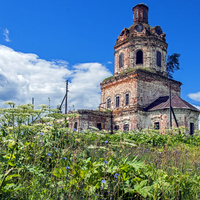Церковь Вознесения Господня в с. Прокопье Белохолуницкого района Кировской области