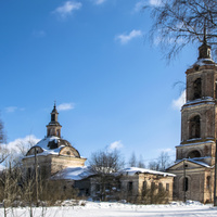 Церковь Казанской иконы Божией Матери в с. Караул Богородского района Кировской области