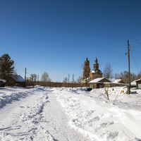 Улица в с. Лобань Богородского района Кировской области