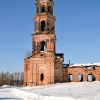 Колокольня Христорождественской церкви с. Рождественское Богородского района Кировской области