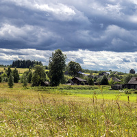 Панорама с. Сырьяны Белохолуницкого района Кировской области