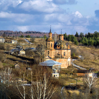 Панорама села Лудяна Нолинского района
