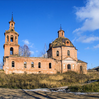 Преображенская церковь в с.  Лудяна Нолинского района