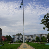 Бульвар Победы, флаг города Ступино