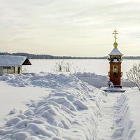 Часовня в честь иконы Пресвятой Богородицы "Неопалимая Купина" в деревне Колобовщина