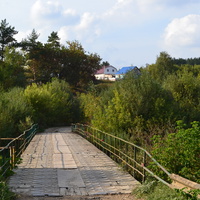 Мост в селе Альшань
