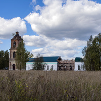 Церковь Казанской иконы Божией Матери в с. Борок Советского района