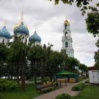 Успенский собор, колокольня, Свято-Троицкая Сергива Лавра