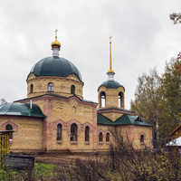 Строящийся храм св. Николая в пос. Юрья Кировской области
