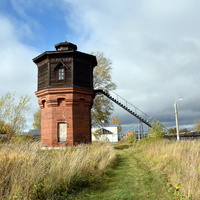 Водонапорная башня в пос. Юрья Кировской области