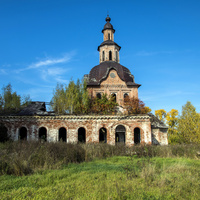 Богоявленская церковь в с. Рябиново Куменского района Кировской области