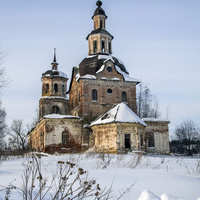 Богоявленская церковь с. Рябиново Куменского района Кировской области.