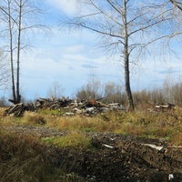 Развалины посёлка