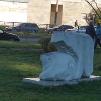 Улица Победы.Скульптура.