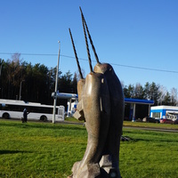 Улица Победы.Скульптура.