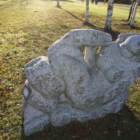 Улица Победы.Статуя."Ева".