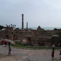 Руины Римских терм императора Антония Пия
