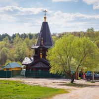 Храм преподобного Александра Свирского и святой источник