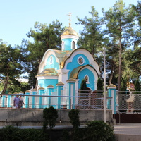 Геленджик. В церкви Георгия Победоносца в жилом комплексе "Акватория".