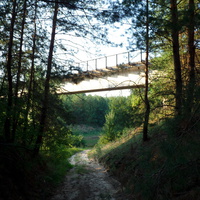 Железнодорожный мост в ГЭС