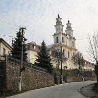 Дорога к Василианскому монастырю