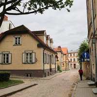 Старая улица города