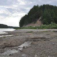 Место впадения речки Нюксеницы в Сухону