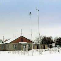 Метеостанція Сміла,розташована в селищі Холоднянське.