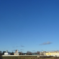 Вид на Свято-Духов Иаковлев Боровичский монастырь