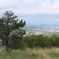 Вид на город с горы Нексис.