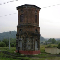 Водонапорная башня на станции Утёс