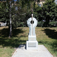Скульптура в городе Купянск