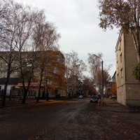 Улица в городе Лозовая