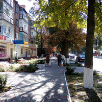 Улица в городе Лубны