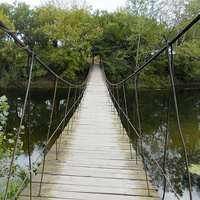 Мост через реку Северский Донец