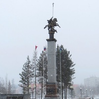 Памятник Георгию Победоносцу в парке Победы
