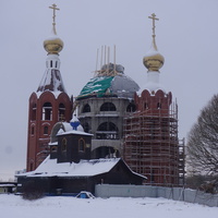 Церковь на проспекте Ветеранов.