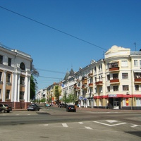 Одна из центральных улиц города
