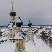 Вид на Солигалич с Рождественского  собора