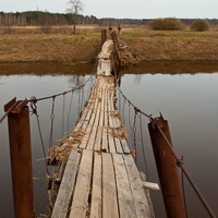 Мост через реку Сестра