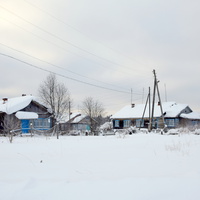 Улица в с. Пышак Юрьянского района Кировской области