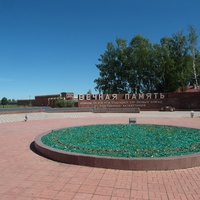 Мемориал посвящён воинам двух стрелковых бригад из Казахстана, потерявших под Ржевом 80% личного состава