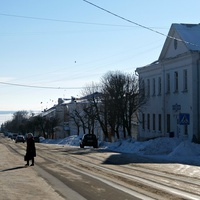 Улица Ленина в городе